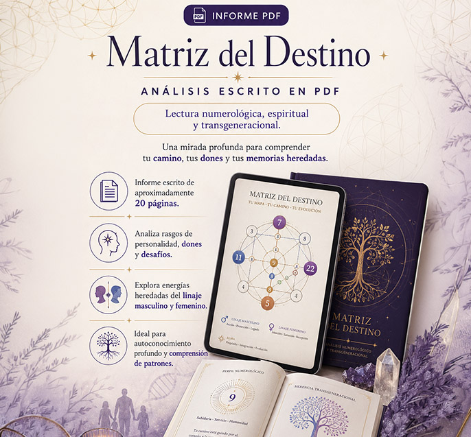 Matríz del Destino - Análisis escrito en PDF